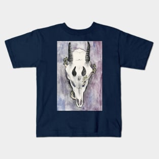 antelope skull Kids T-Shirt